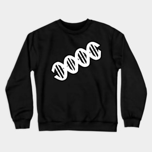 DNA Double Helix Crewneck Sweatshirt